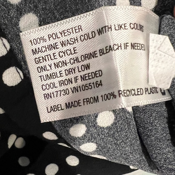 Merona Black & White Dress Size Small - Picture 4 of 5